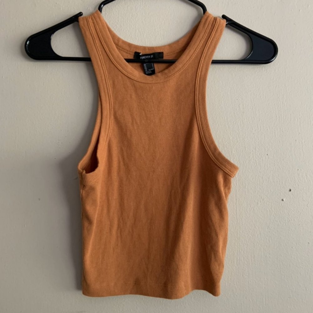 High Neck Crop Top